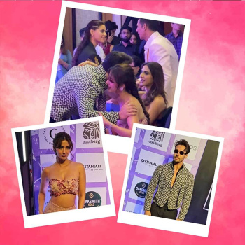Pinkvilla Screen & Style Icons Awards: Tiger Shroff and Disha Patani share cute moment as they warmly meet