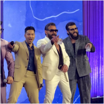 Pinkvilla Screen & Style Icons Awards: Bobby Deol dances to Jamal Kudu; Varun Dhawan and Arjun Kapoor join in