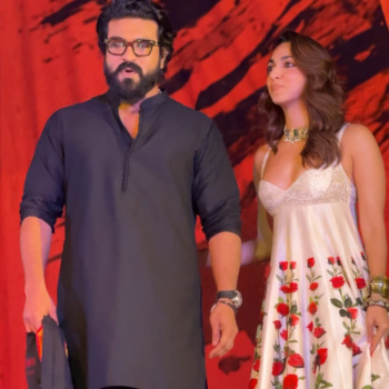 Kiara Advani serves soft girl aesthetic in white floral dress at Game Changer teaser launch