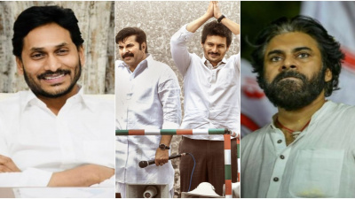 VIDEO: Pawan Kalyan and YS Jagan Mohan Reddy fans get into ugly fight during Mammootty starrer Yatra 2 screening