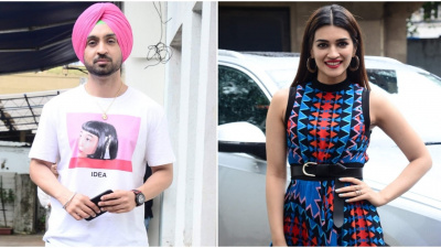 WATCH: Kriti Sanon reacts after fan demands for duo with Crew co-star Diljit Dosanjh, agrees ‘Bebo rocks’