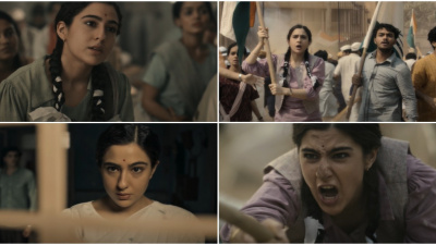Ae Watan Mere Watan Trailer OUT: Sara Ali Khan shines as freedom fighter Usha Mehta in historic thriller