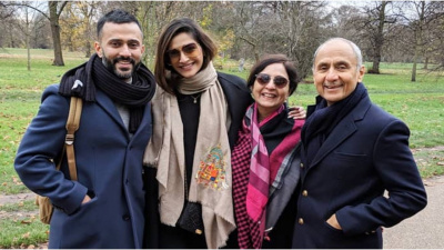 Sonam Kapoor wishes her in-laws on 40th anniversary; Anand Ahuja celebrates their bond