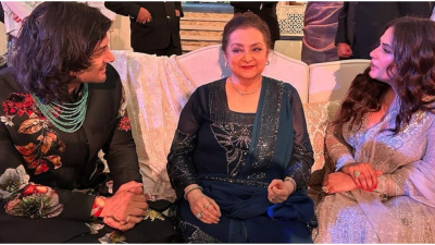 Ali Fazal pens heartfelt note after meeting Saira Banu at Ira Khan-Nupur Shikhare's reception; Richa Chadha reacts