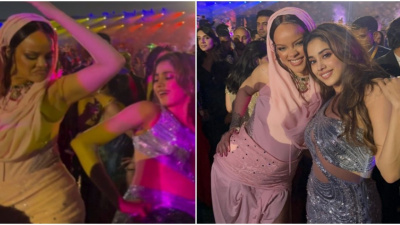 Rihanna reacts to VIRAL Zingaat dance video with Janhvi Kapoor from Anant-Radhika’s pre-wedding party 