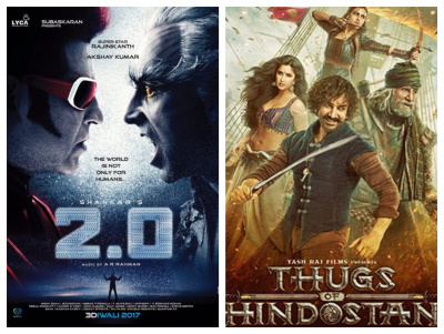 EXCLUSIVE: Thugs of Hindostan to be reduced to only one screen once Rajnikanth & Akshay Kumar's 2.0 releases?