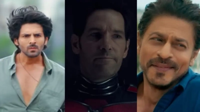 Box Office: Shehzada and Ant-Man see big drops on first Monday to seal their fate; Pathaan holds steadily