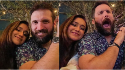 PICS: ‘Party animals’ Ileana D’cruz and beau Michael Dolan pose for romantic selfies on date night
