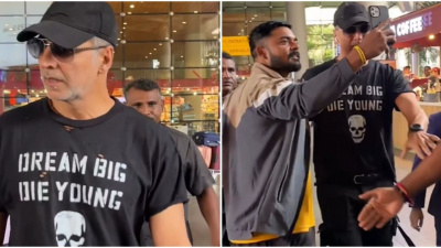 WATCH: Akshay Kumar shrugs security to fulfil fan’s wish of getting a selfie; netizens call him ‘humble’