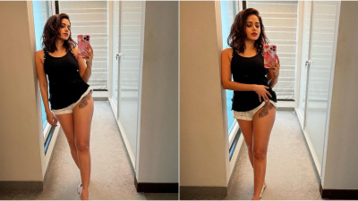 Nushrratt Bharuccha flaunts her thigh tattoo depicting phoenix rising from ashes; fans are loving it