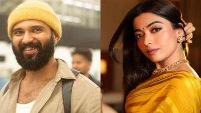 Rashmika Mandanna keeps her ‘fingers crossed’ as she reacts to alleged BF Vijay Deverakonda’s Kuberaa shoutout