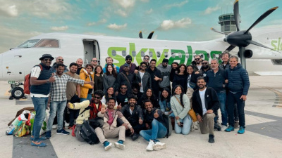 Photo: Prabhas, Disha Patani, and team Kalki 2898 AD in Italy to film a dance number