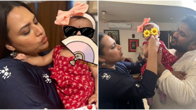 Swara Bhasker drops glimpses of daughter Raabiyaa’s Annaprashan ceremony, REVEALS she chose to be an artist