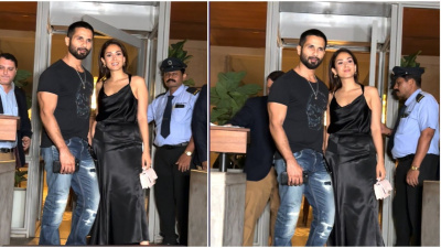 WATCH: Shahid Kapoor-Mira Kapoor walk hand-in-hand as they step out for dinner date