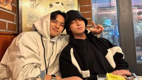 Mingyu e Jungkook;  Foto: Cortesia do Instagram de Mingyu