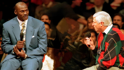 When late Bob Knight tried to rip into Michael Jordan to set