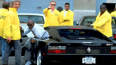 Michael Jordan once flexed five different Ferraris in a week just