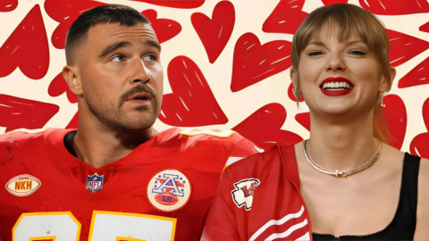 Travis Kelce reacts to stats claiming he performs twice as better with Taylor  Swift in attendance | PINKVILLA