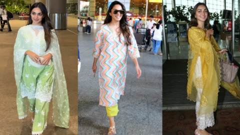 3 Kiara Advani-approved ways to make kurta set an airport statement |  PINKVILLA