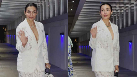 How to style: Malaika Arora wears lace pantsuit and expensive Jimmy Choo heels on date night with Arjun Kapoor | PINKVILLA