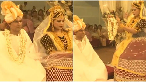 Randeep Hooda, Lin Laishram tie the knot in traditional Meitei
