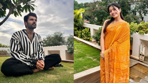 Rashmika Mandanna's latest PIC sparks relationship rumors with Vijay Deverakonda, fans think 'they're living together' | PINKVILLA