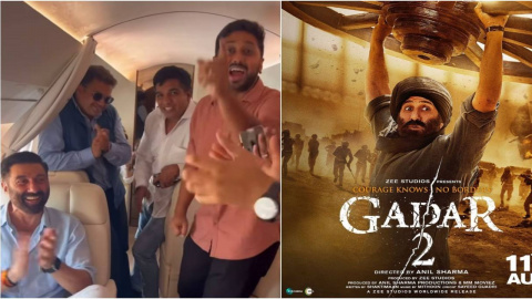 Gadar 2: Sunny Deol can't stop smiling as film crosses Rs 200 crore mark at  box office; celebrates with team | PINKVILLA