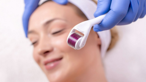 Derma Roller 540 Titanium Micro Needle Roller Face Skin Hair Growth Ce – CC  Hair & Beauty