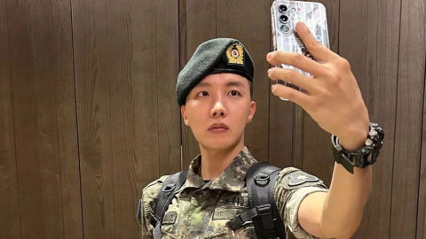 BTS' J-Hope gives glimpse of military life after enlistment; Poses