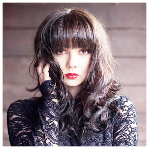 Stylish Bangs Black Hair