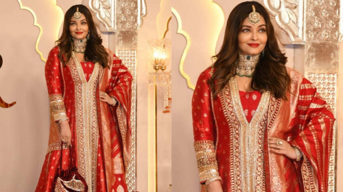 Aishwarya rai in red gown outlet