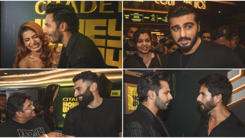 INSIDE Citadel: Honey Bunny Screening: Varun Dhawan ...
