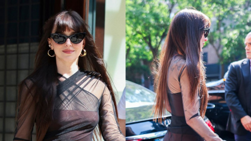 Dakota Johnson Turns to Revenge Dress Fashion After Splitting From Chris  Martin Post 8 Years of Dating | PINKVILLA