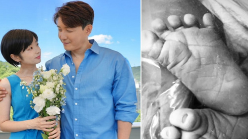 Actor Shim Hyung-tak and Japanese Wife Hirai Saya Welcome Their First Child