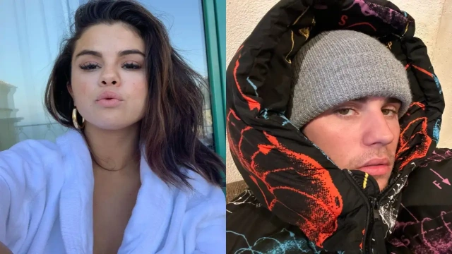 Justin Bieber shares first photo with wife Hailey since reigniting 'feud'  with his ex Selena Gomez