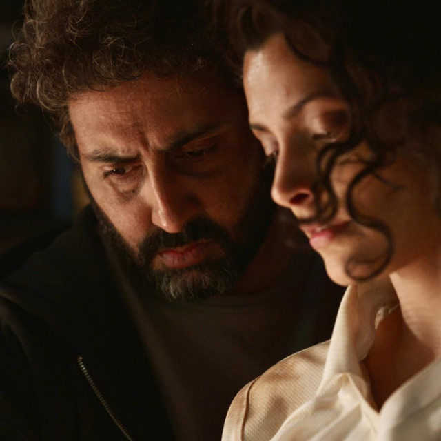 Ghoomer First Look: Abhishek Bachchan and Saiyami Kher seen in an intense moment in R Balki's next | PINKVILLA