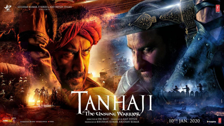 Tanhaji: The Unsung Warrior movie poster