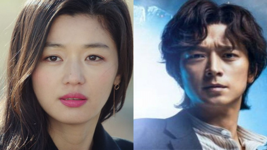 Jun Ji Hyun (credit: tvN), Kang Dong Won (credit: CJ Entertainment)