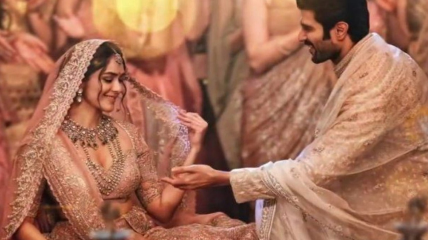 Vijay Deverakonda-Mrunal Thakur starrer Family Star wedding song promo OUT