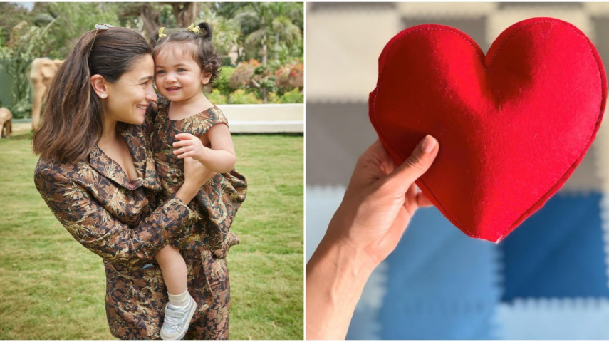 Did Alia Bhatt’s ‘little woman’ Raha make a heart for her mother on International Women’s Day? See PIC