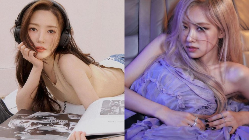 Park Min Young (credit score: HOOK Leisure), BLACKPINK's Rosé (credit score: YG Leisure)