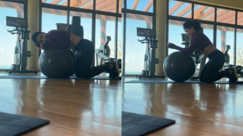 Rashmika Mandanna's little happy birthday dance after workout session is unmissable 