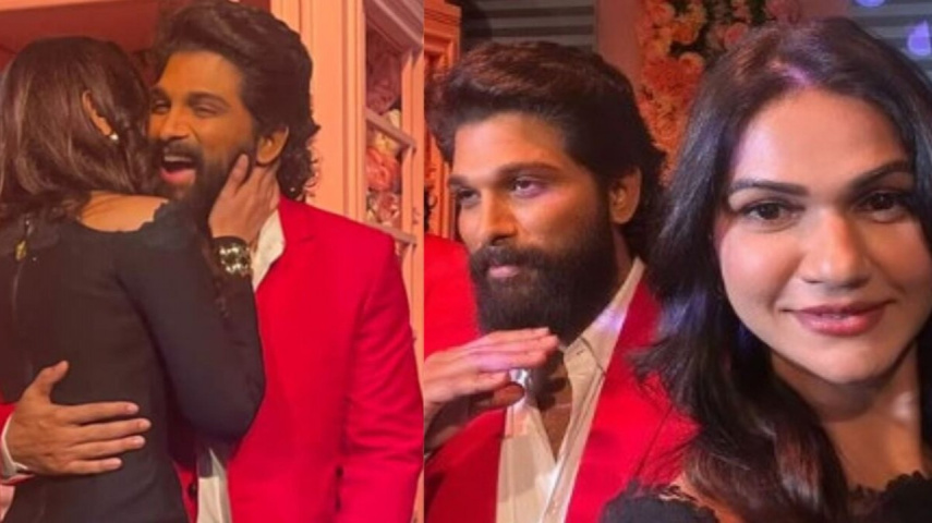 Allu Arjun’s THIS question to wife Sneha as she poses with his wax statue is hilarious
