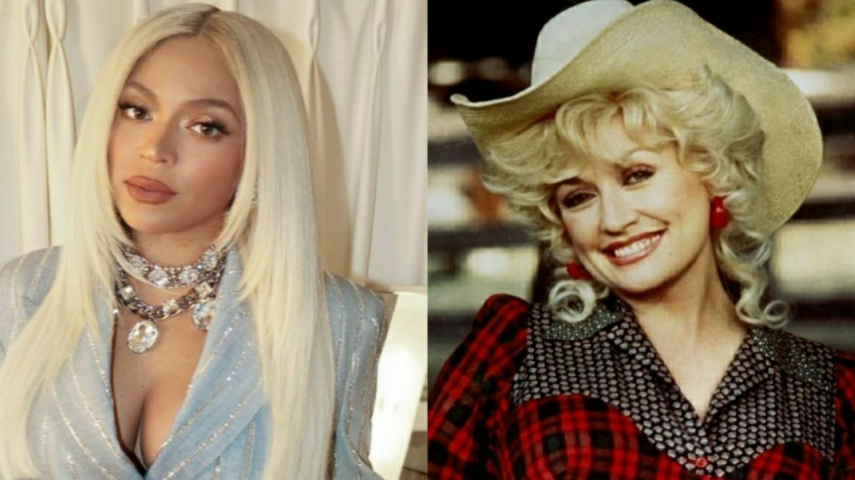 Beyonce has put a new spin on Dolly Parton's Jolene (Instagram/Beyonce, Instagram/Dolly Parton)