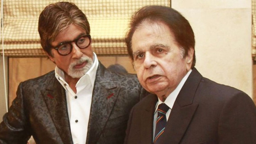 Amitabh Bachchan drops throwback PICS ft. Dilip Kumar; calls late actor 'idol and inspiration'