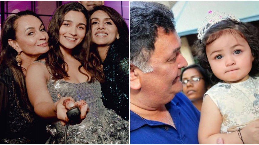 Neetu Kapoor-Soni Razdan react to fan-made pic of granddaughter Raha, Rishi Kapoor: ‘Fills our hearts with happiness’