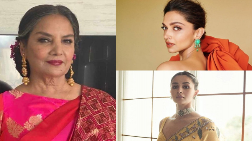 Shabana Azmi mentions Deepika, Alia’s names while addressing women's position in industry