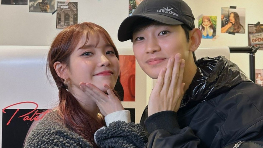 Kim Soo Hyun and IU (Image Credits-Kim Soo Hyun's Instagram)