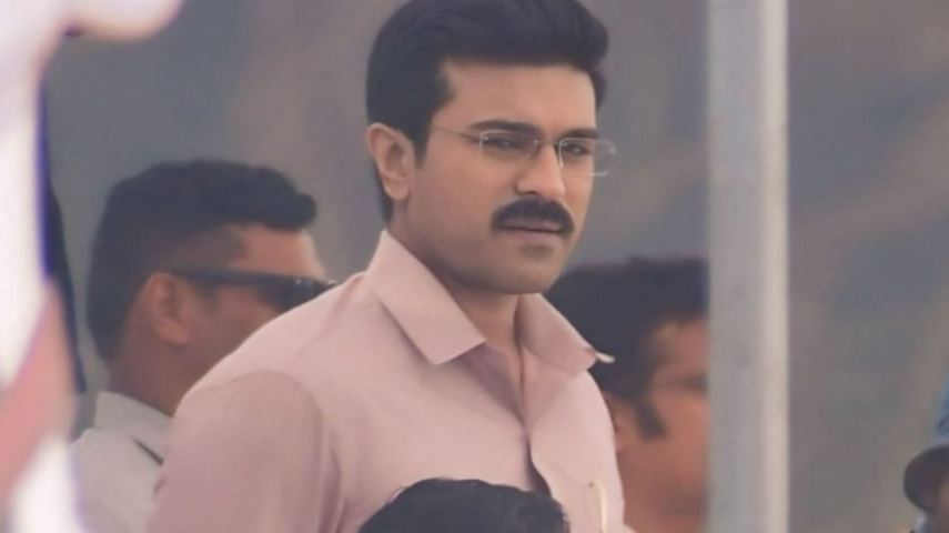 Ram Charan's new look from Game Changer sets leaked