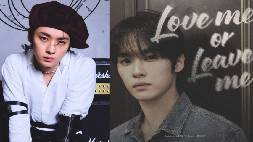 Stray Kids' Lee Know covers Love Me or Leave Me Image Courtesy: JYP Entertainment, Stray Kids' Official X
